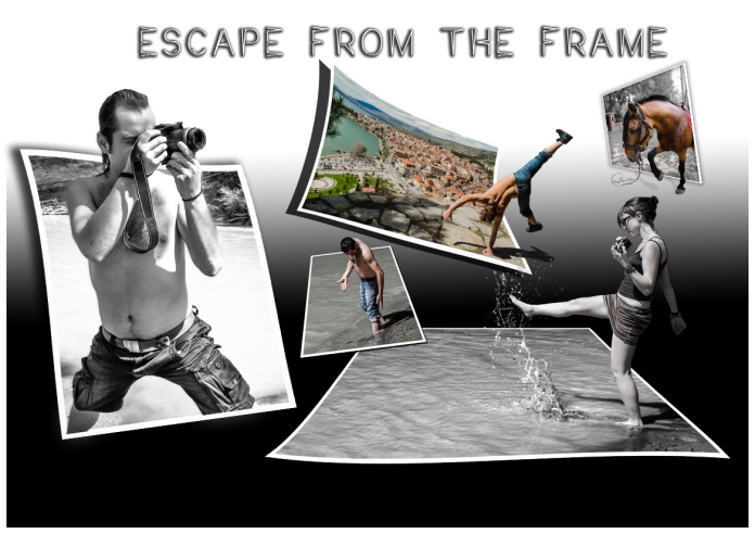 escape from the frame